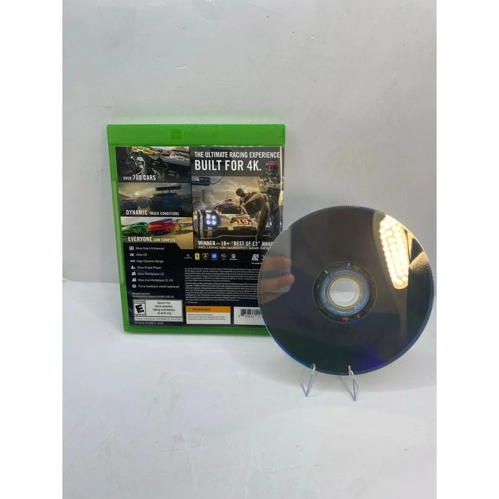 Forza 7 Motorsport - Microsoft Xbox One (Missing Manual) Racing Game 4K Tested.